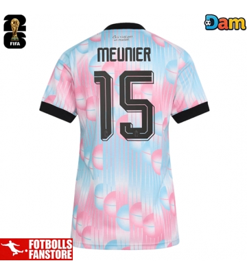 Belgien Thomas Meunier #15 Bortatröja Dam VM 2026 Kortärmad
